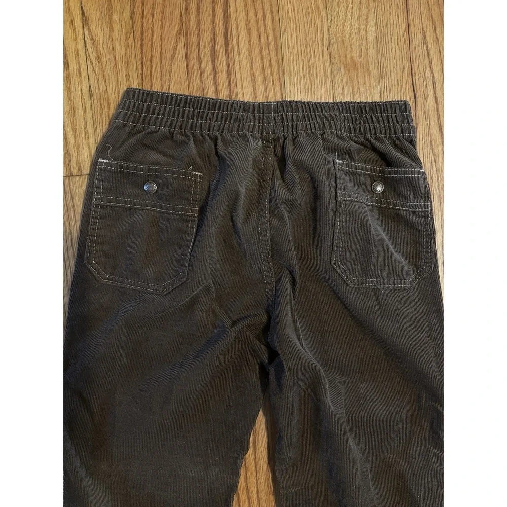 Vtg 70s Corduroy Big Bell Bottom Pants Flare DARK BROWN 31x30 Talon Zipper SEARS